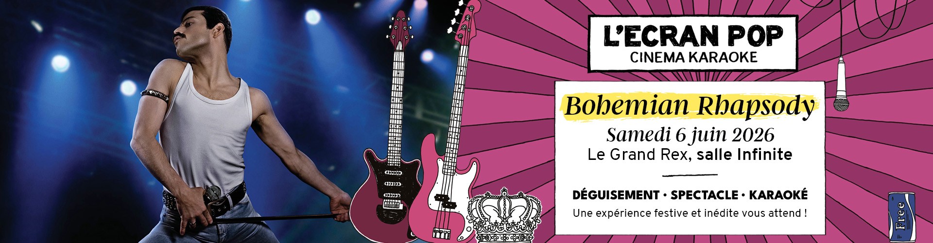 L'Écran Pop Bohemian Rhapsody !